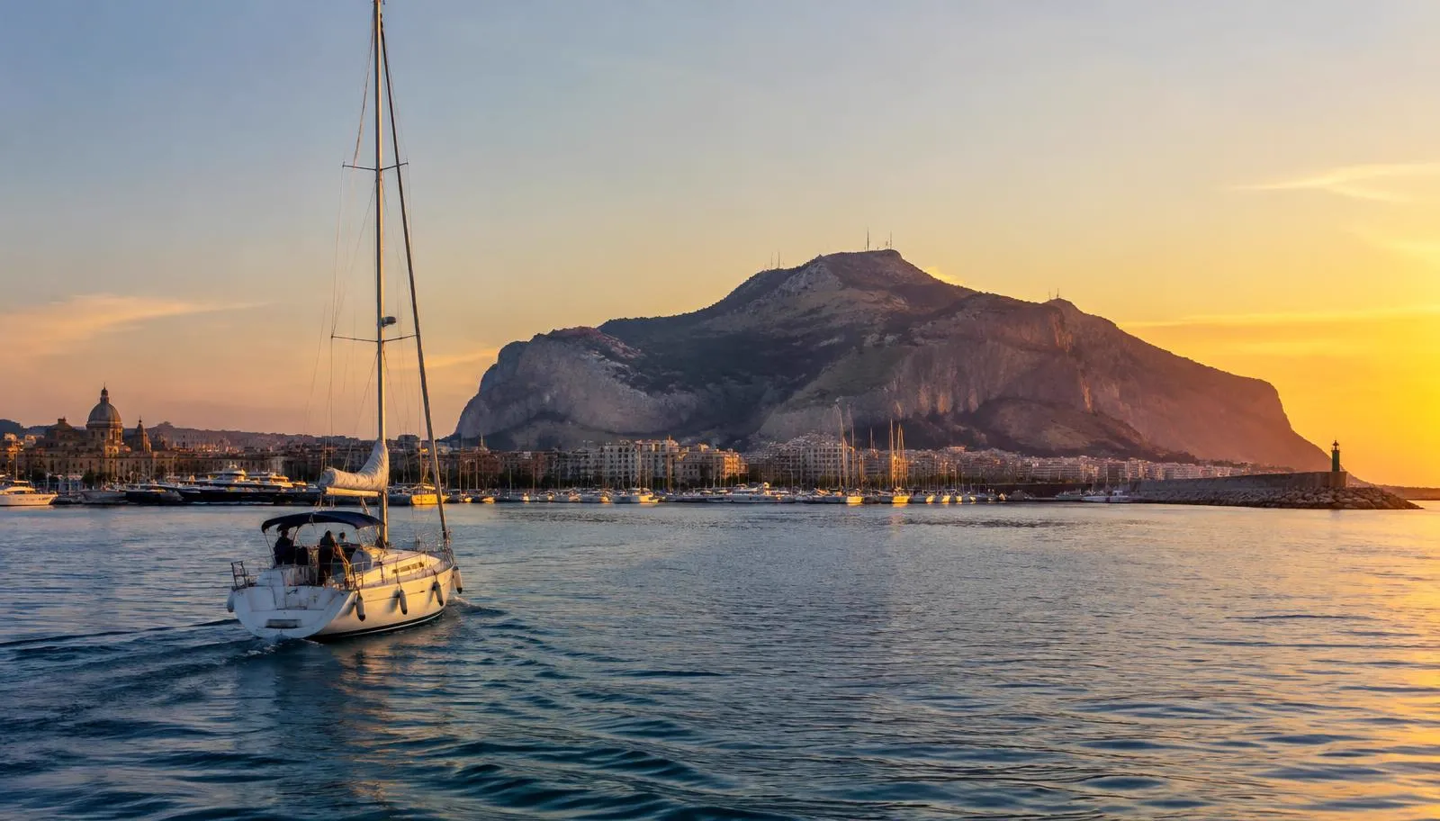Boot mieten in Palermo: Häfen, Preise und Routen